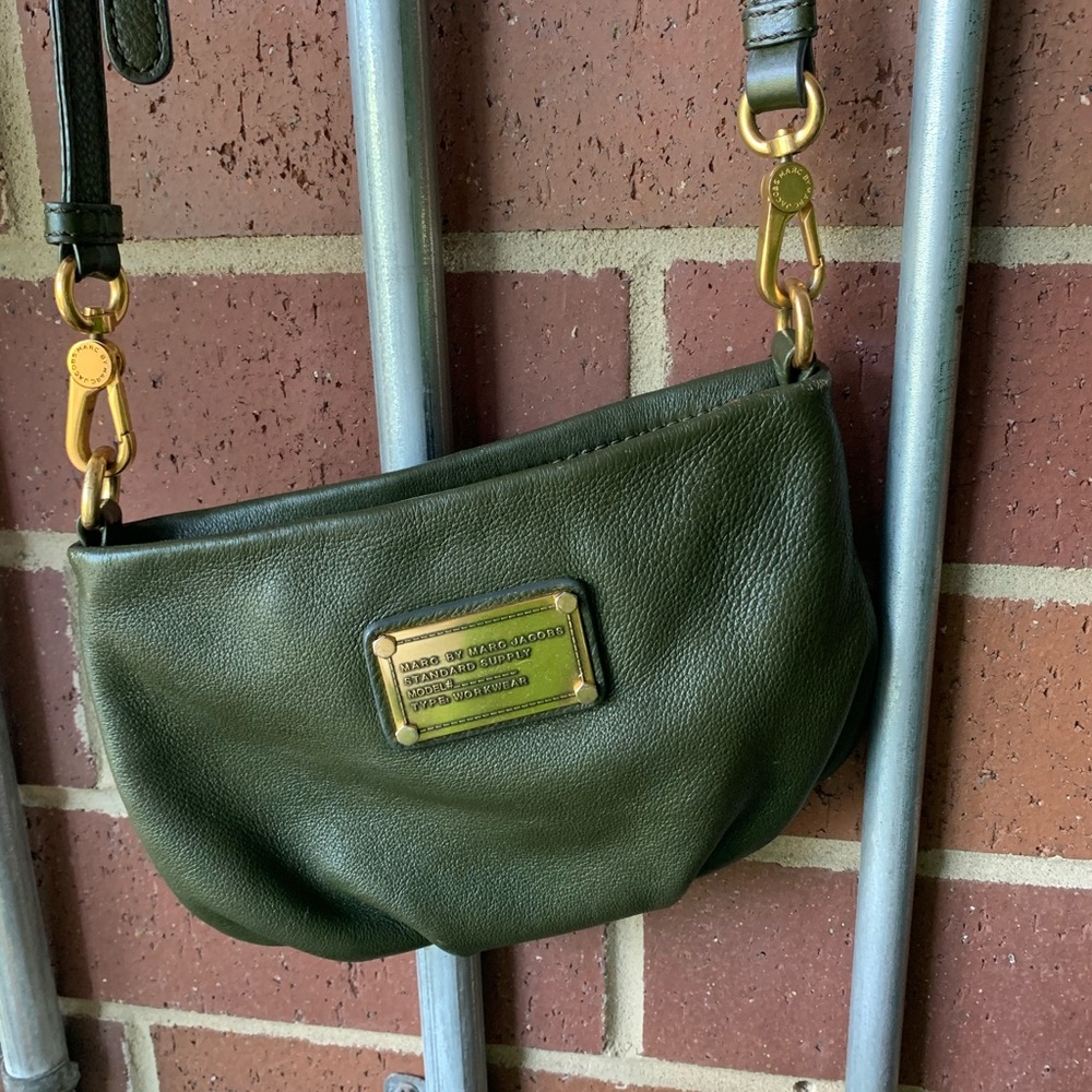 Marc by Marc Jacobs Percy Q Green Crossbody